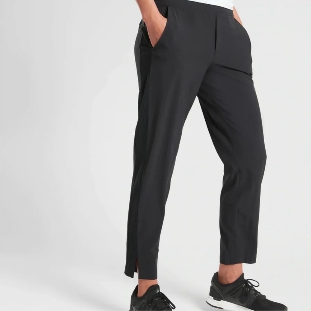 Athleta Brooklyn Ankle Pant Black Active Athleisure Casual Women’s 0